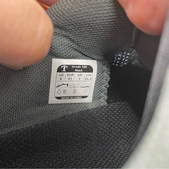 Tommaso Mens Black - Delta Cleat Cycling Cleats Size 41 8 Medium (D, M) - Picture 7 of 7